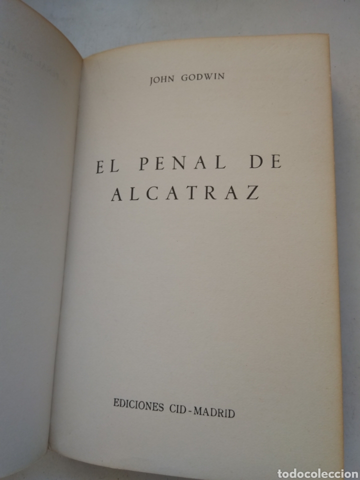 Libros de segunda mano: EL PENAL DE ALCATRAZ/JOHN GODWIN - Foto 2