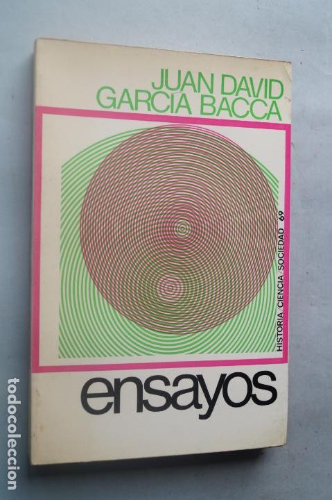 Libros de segunda mano: ENSAYOS. JUAN DAVID GARCIA BACCA - Foto 1