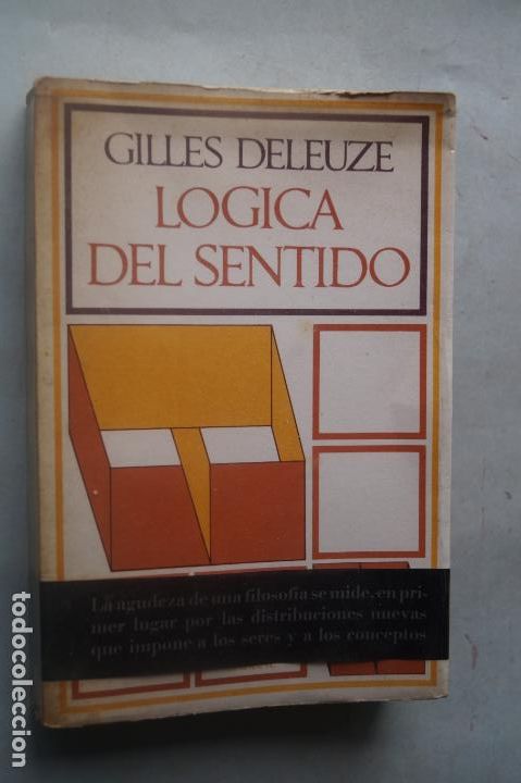 Libros de segunda mano: LOGICA DEL SENTIDO. GILLES DELEUZE. - Foto 1