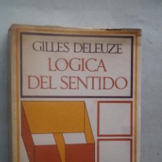 Libros de segunda mano: LOGICA DEL SENTIDO. GILLES DELEUZE.