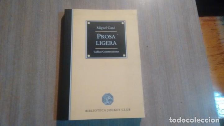 Libros de segunda mano: MIGUEL CANE - PROSA LIGERA - - Foto 1