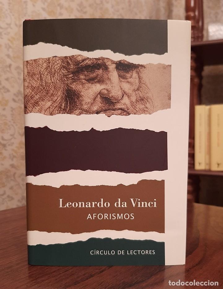 Libros de segunda mano: LEONARDO DA VINCI - AFORISMOS - Foto 1