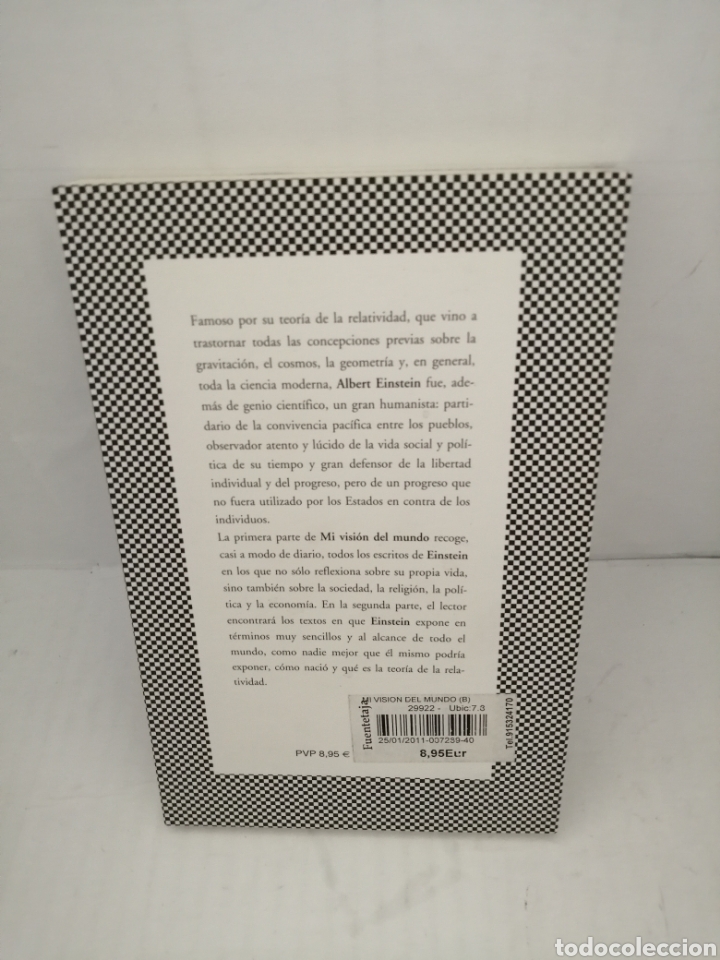 Libros de segunda mano: Mi Visi&oacute;n del Mundo - Foto 2