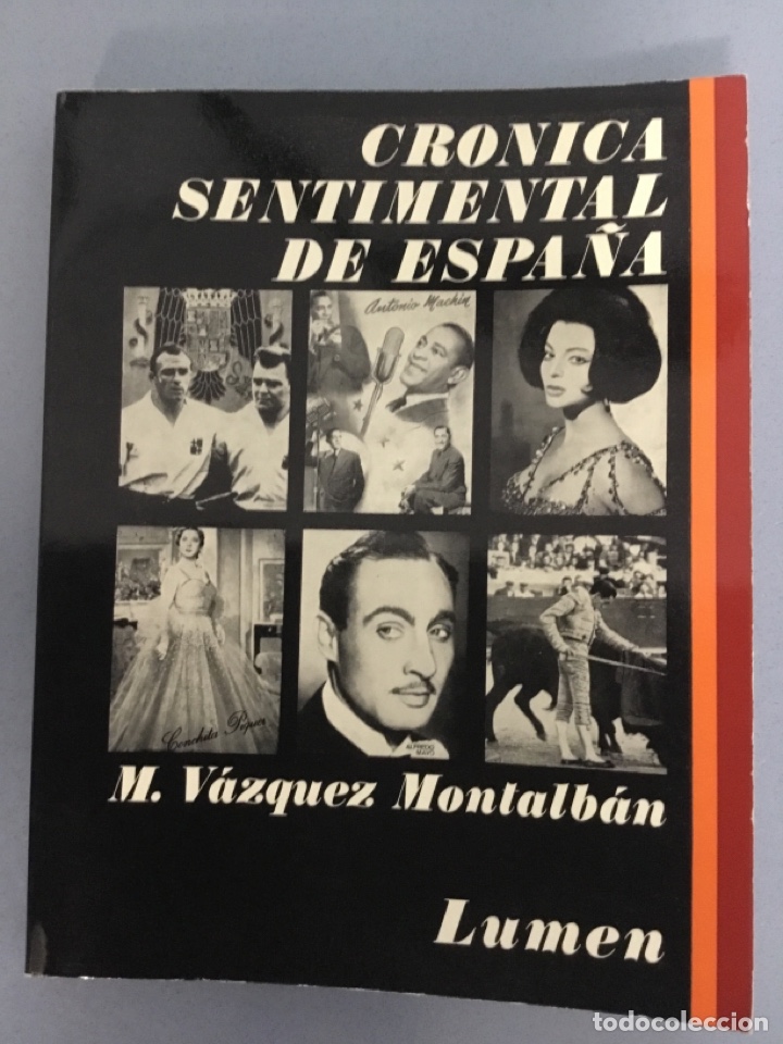 Libros de segunda mano: Cr&oacute;nica sentimental de Espa&ntilde;a - Foto 1