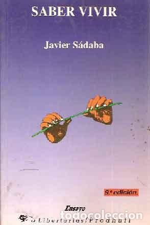 Libros de segunda mano: Sabada, Javier - Saber vivir - Foto 1