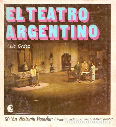 Libros de segunda mano: Ordaz, Luis - El teatro argentino - Foto 1