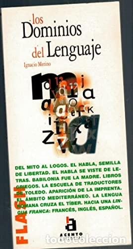 Libros de segunda mano: Los dominios del lenguaje. Ignacio Merino - Foto 1