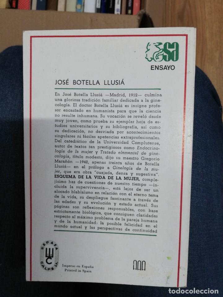 Libros de segunda mano: ESQUEMA DE LA VIDA DE LA MUJER. JOS&Eacute; BOTELLA LLUSI&Aacute;. 1975 - Foto 3