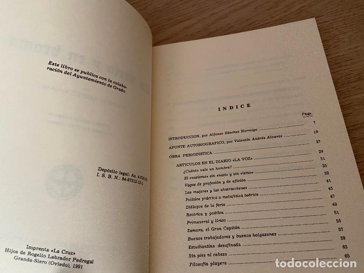 Libros de segunda mano: EN SERIO Y EN BROMA / VALENTIN ANDRES ALVAREZ / 1991 - Foto 4