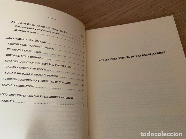 Libros de segunda mano: EN SERIO Y EN BROMA / VALENTIN ANDRES ALVAREZ / 1991 - Foto 5
