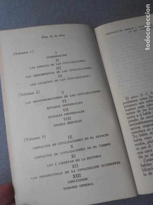 Libros de segunda mano: ESTUDIO DE LA HISTORIA. 3 TOMOS - Foto 3