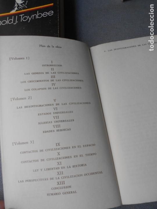 Libros de segunda mano: ESTUDIO DE LA HISTORIA. 3 TOMOS - Foto 4