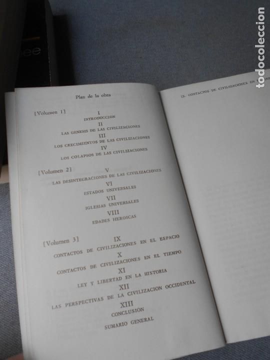 Libros de segunda mano: ESTUDIO DE LA HISTORIA. 3 TOMOS - Foto 5