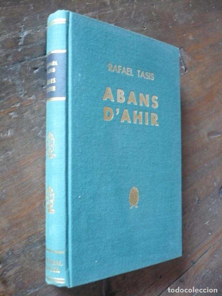 Libros de segunda mano: ABANS DAHIR, Rafael Tasis, en catalan. - Foto 1