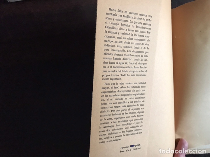 Libros de segunda mano: Textos hisp&aacute;nicos dialectales. Manuel Alvar - Foto 2