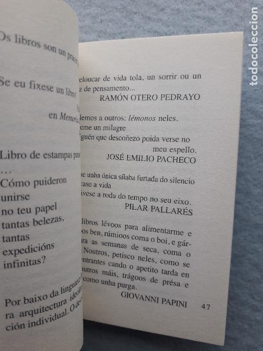 Libros de segunda mano: Ditos sobre o libro e a lectura. Escolma de Xavier Seoane - Foto 6