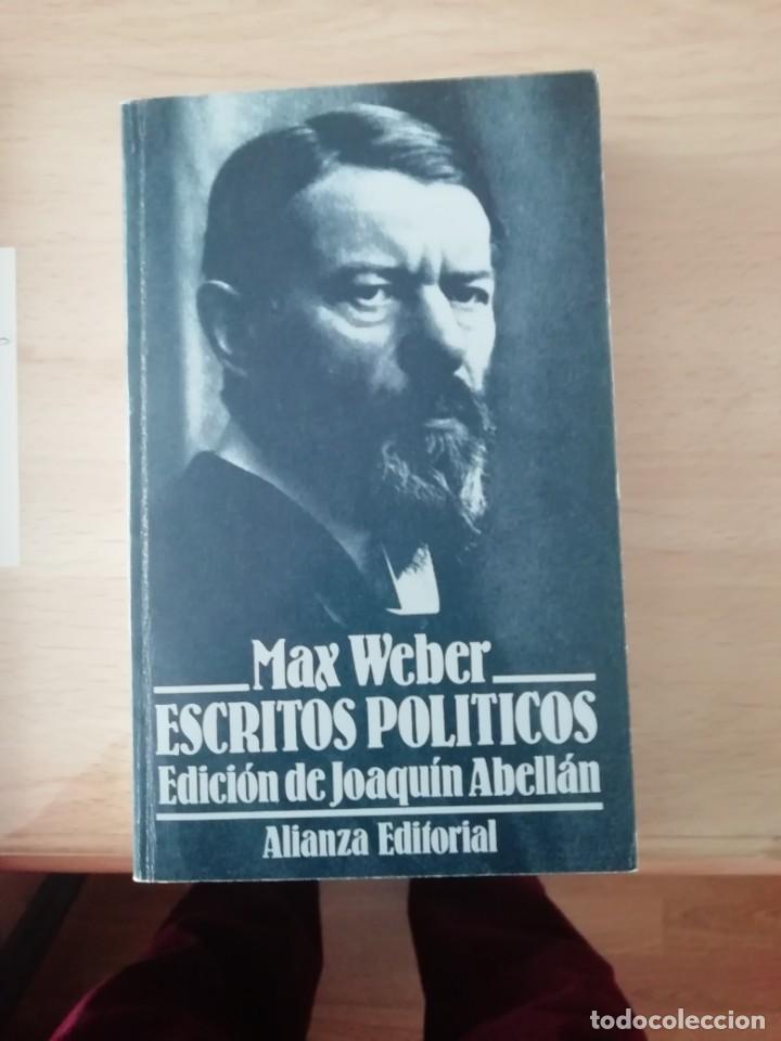 Libros de segunda mano: Escritos pol&iacute;ticos de Max Weber Alianza - Foto 1