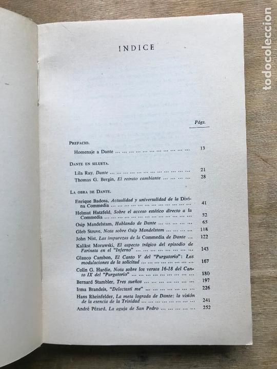 Libros de segunda mano: DANTE EN SU CENTENARIO. VARIOS AUTORES. - Foto 3