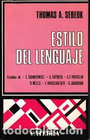 Libros de segunda mano: estilo del lenguaje Thomas A Sebeok - Foto 1