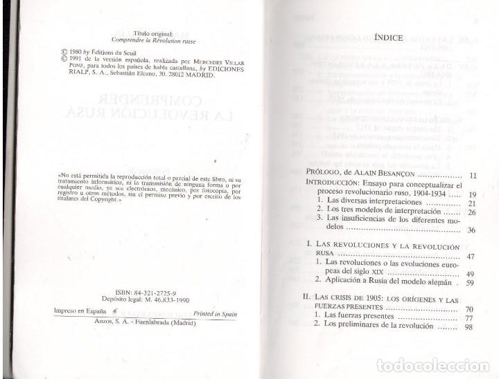 Libros de segunda mano: Comprender la Revoluci&oacute;n rusa, Martin Malia - Foto 3