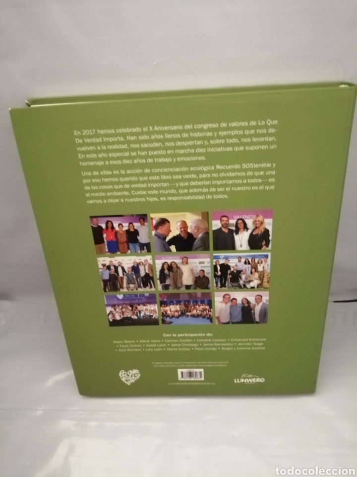 Libros de segunda mano: Lo que de verdad importa (Primera edici&oacute;n, ed. 2017) - Foto 2