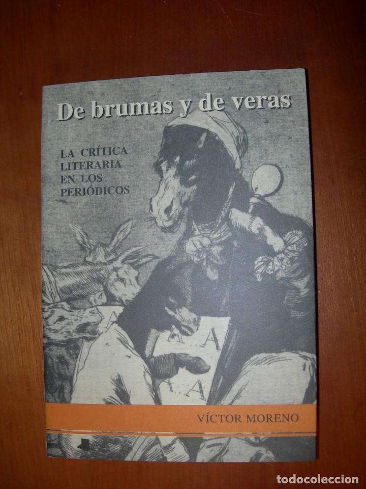 Libros de segunda mano: DE BRUMAS Y DE VERAS / VICTOR MORENO - Foto 1