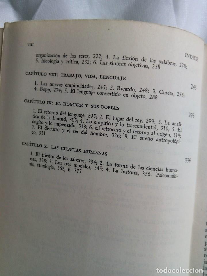 Libros de segunda mano: LAS PALABRAS Y LAS COSAS / MICHEL FOUCAULT - Foto 8