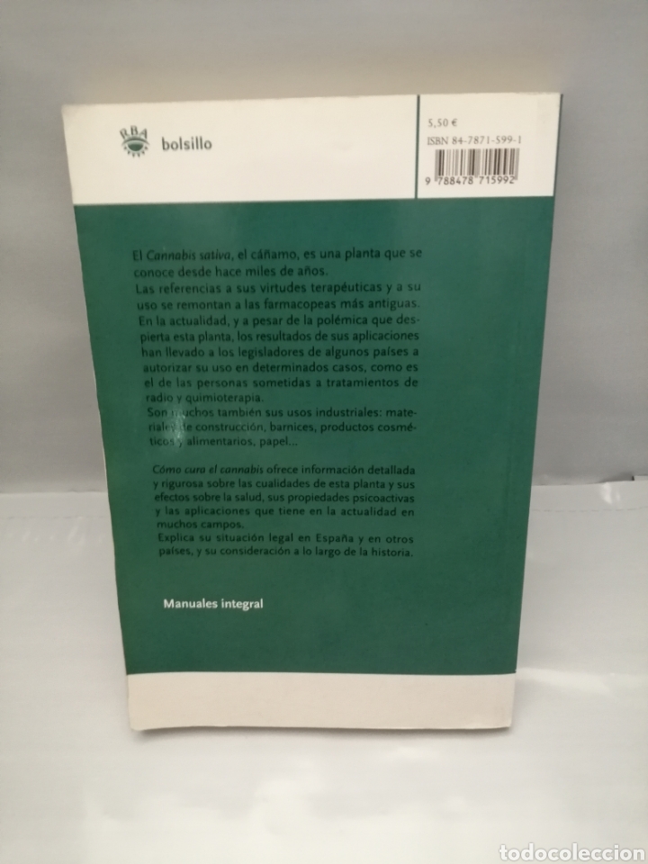Libros de segunda mano: C&oacute;mo Cura El Cannabis - Foto 2