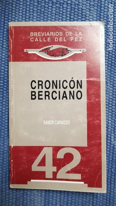 Libros de segunda mano: Carnicer, Ram&oacute;n: Cronic&oacute;n berciano - Foto 1