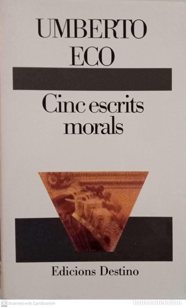 Libros de segunda mano: Cinc escrits morals [Umberto Eco] - Foto 1