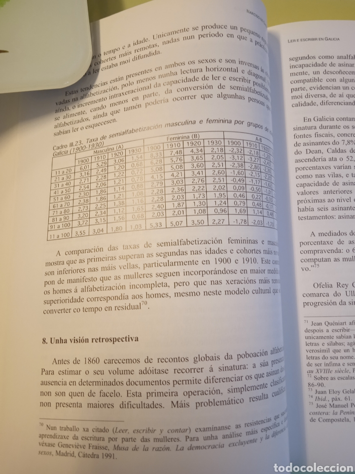 Libros de segunda mano: Leer e escribir en Galicia. Narciso de Gabriel. - Foto 6