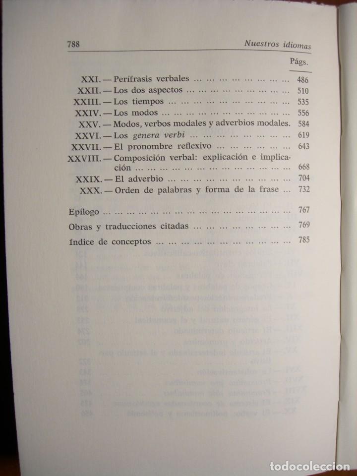 Libros de segunda mano: GRAM&Aacute;TICA ESTRUCTURAL / EMILIO ALARCOS LLORACH - Foto 3