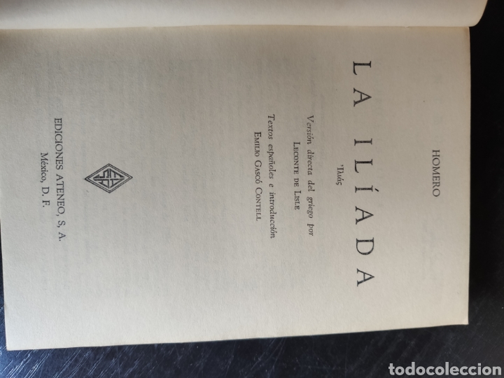 Libros de segunda mano: La Il&iacute;ada - Foto 2