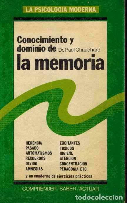 Libros de segunda mano: CONOCIMIENTO Y DOMINIO DE LA MEMORIA - Foto 1