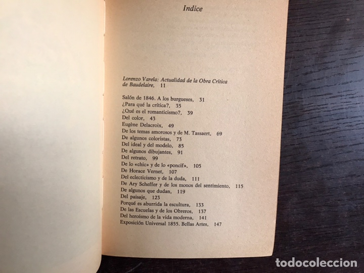Libros de segunda mano: Curiosidades est&eacute;ticas. Charles Baudelaire - Foto 3