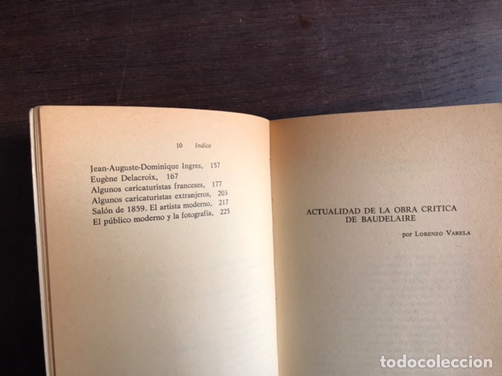 Libros de segunda mano: Curiosidades est&eacute;ticas. Charles Baudelaire - Foto 4