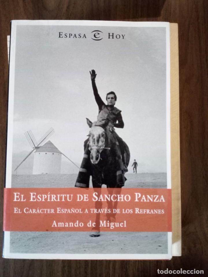 Libros de segunda mano: Amando de Miguel - El Esp&iacute;ritu de Sancho Panza - Foto 1