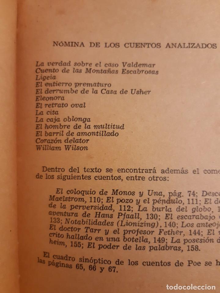 Libros de segunda mano: Edgar Allan Poe genio creador - Foto 5