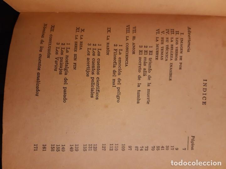 Libros de segunda mano: Edgar Allan Poe genio creador - Foto 6