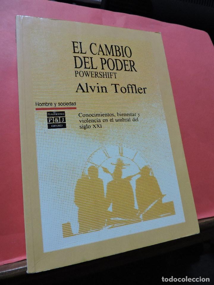 Libros de segunda mano: El cambio del poder. Powershift. TOFFLER, Alvin. Plaza & Jan&eacute;s - Foto 1