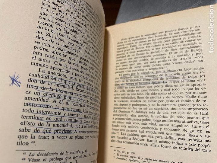 Libros de segunda mano: BAROJA, UN ESTILO, Birute Ciplijauskaite - Foto 3