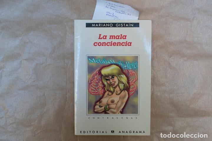 Libros de segunda mano: La mala conciencia.Mariano Gistain - Foto 1
