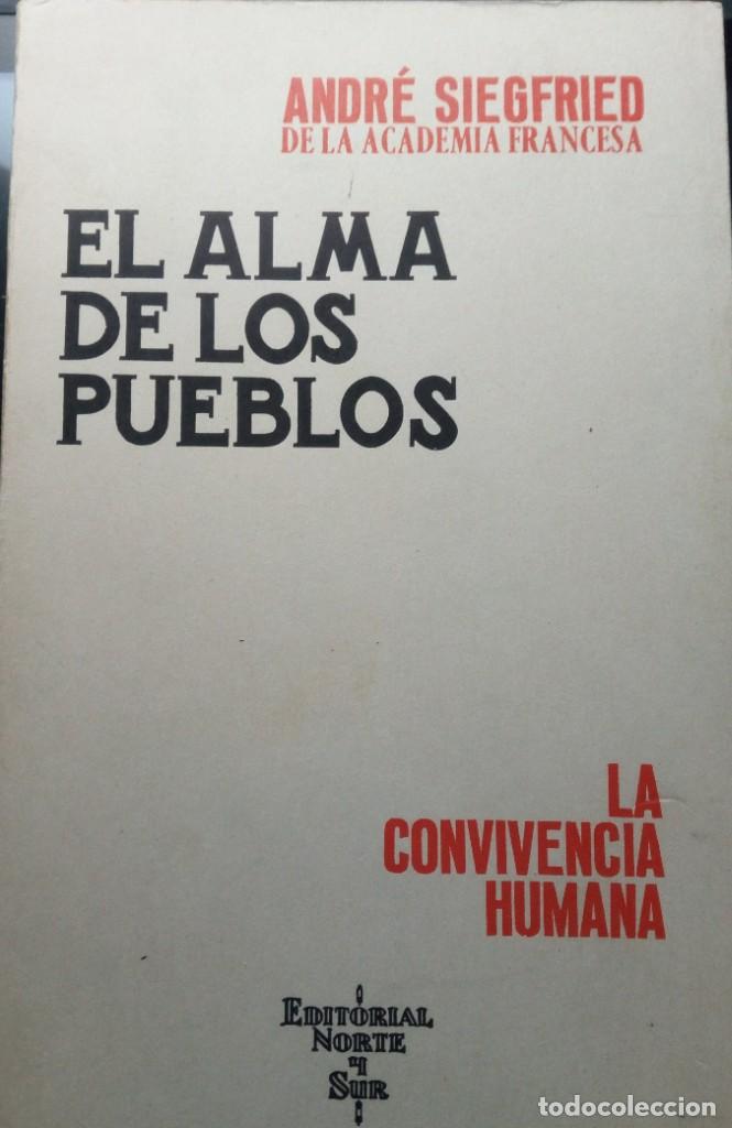 Libros de segunda mano: EL ALMA DE LOS PUEBLOS - Andre Siegfried - Foto 1