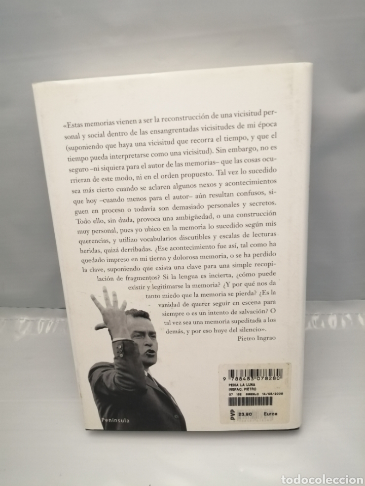 Libros de segunda mano: PED&Iacute;A LA LUNA (Primera edici&oacute;n) - Foto 2
