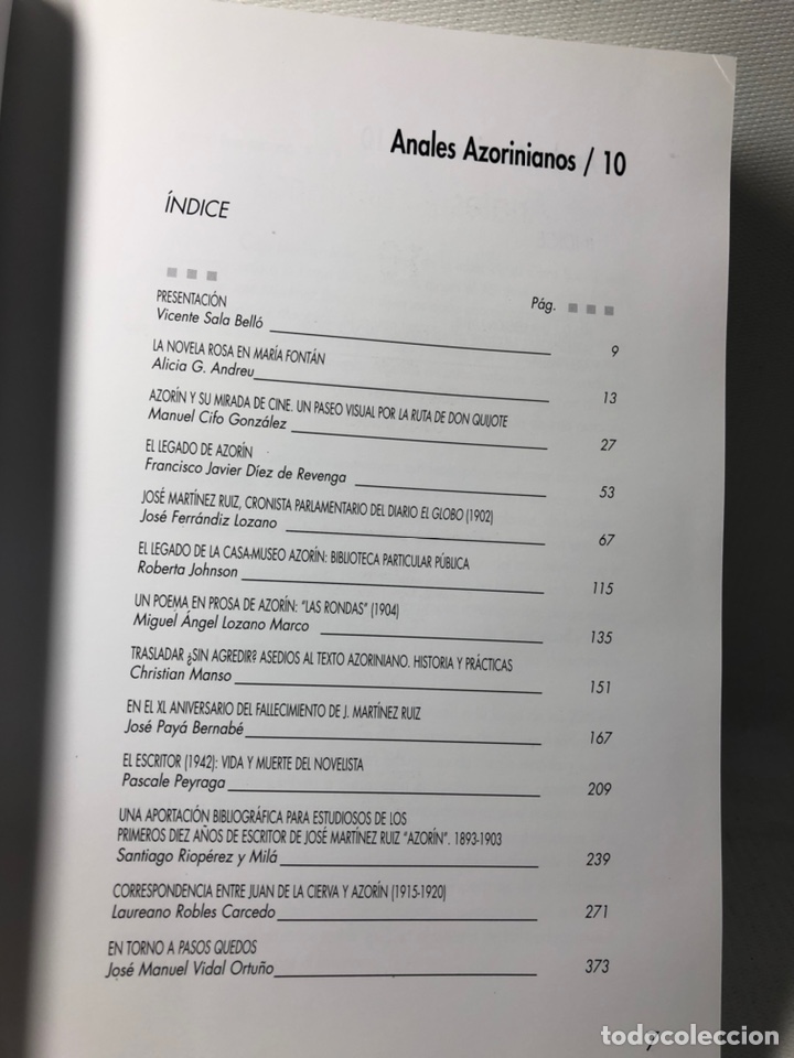 Libros de segunda mano: ANALES AZORINIANOS - 10 - Foto 2