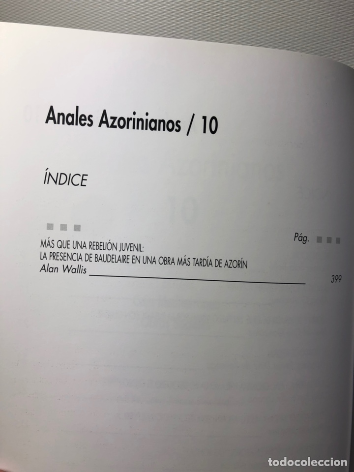 Libros de segunda mano: ANALES AZORINIANOS - 10 - Foto 3