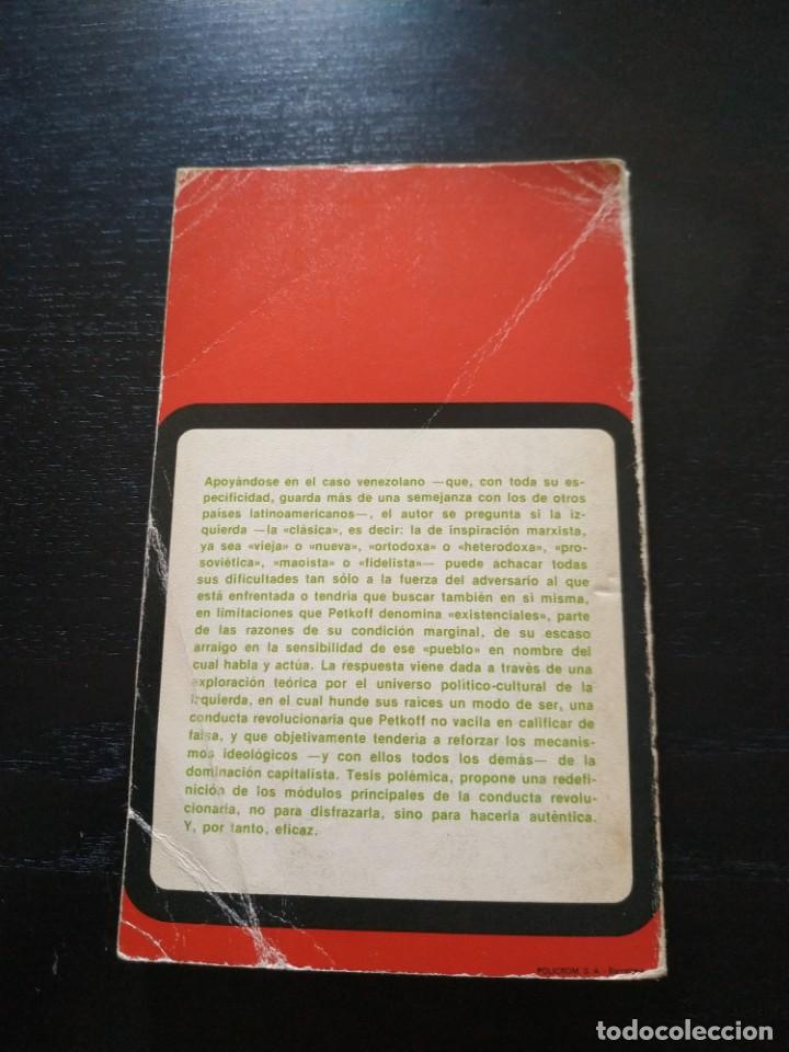 Libros de segunda mano: Proceso a la Izquierda - Teodoro Petkoff. Planeta - Foto 2