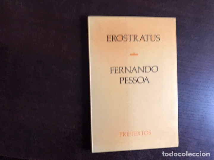 Libros de segunda mano: Erostratus. Fernando Pessoa - Foto 1