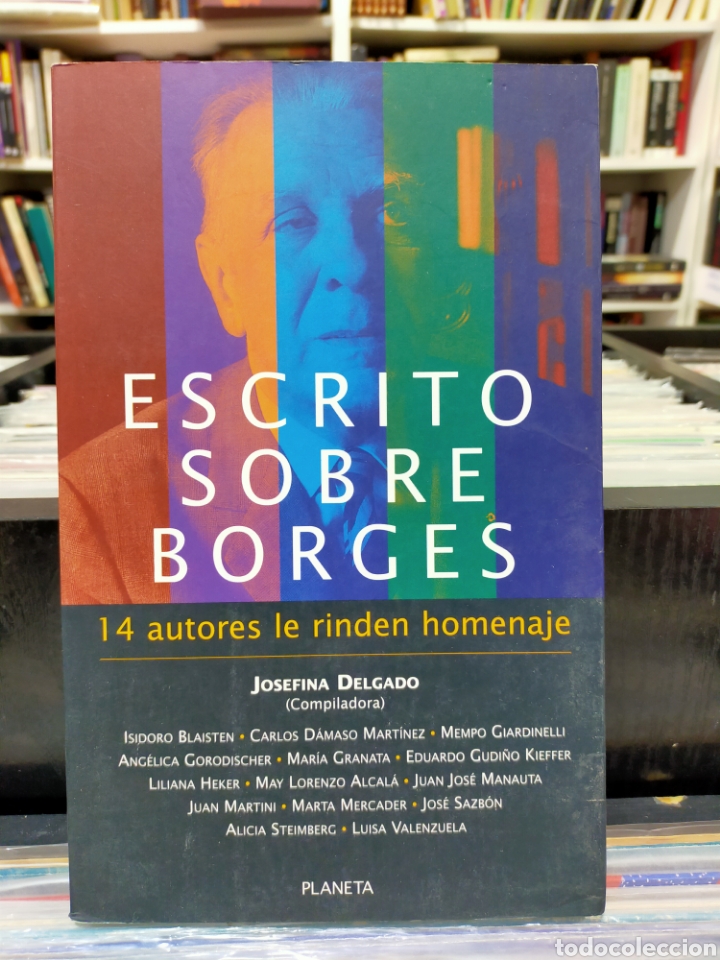Second hand books: ESCRITO SOBRE BORGES - 14 AUTORES LE RINDEN HOMENAJE - EDICI&Oacute;N ARGENTINA