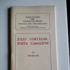 Libros de segunda mano: JULIO CORTÁZAR, POETA CAMALEÓN --- IMO WILTRUD.. Lote 26261103